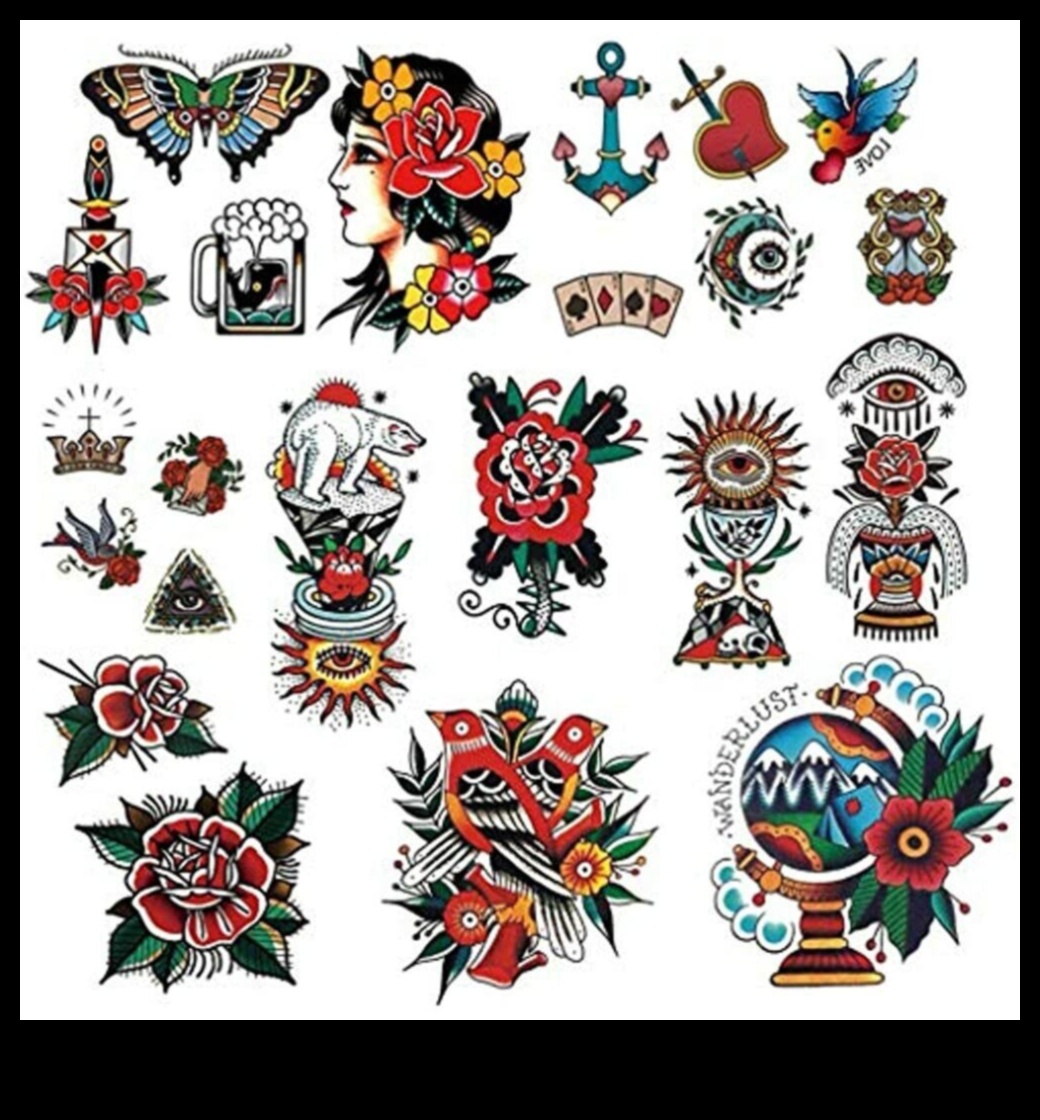 Classic Lines, Enduring Stories: Traditional Tattoo Wonders