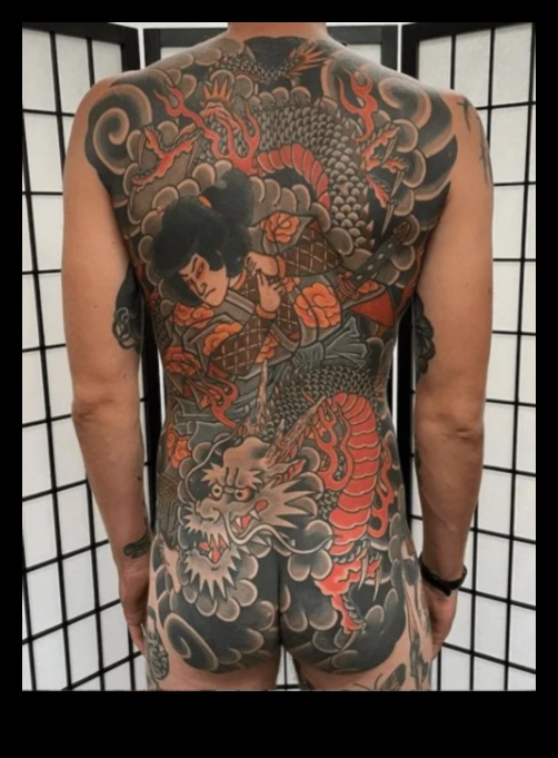 Rising Dragons Η συμβολική δύναμη του ιαπωνικού τατουάζ 1 Rising Dragons: Symbolic Power in Japanese Tattoo Artistry