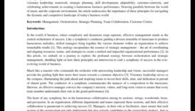 The Business Symphony: Ενορχηστρώνοντας την επιτυχία μέσω της διαχείρισης